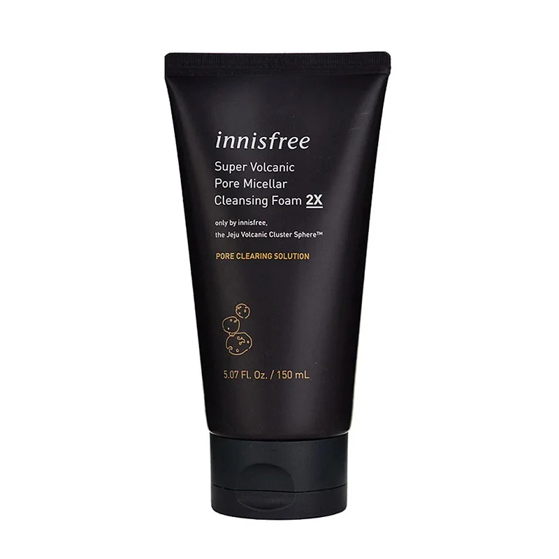 innisfree super volcanic pore micellar cleansing foam 2x 150g.webp