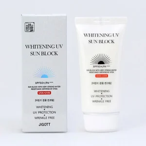 jigott whitening uv sun block spf 50 pa 70ml.webp