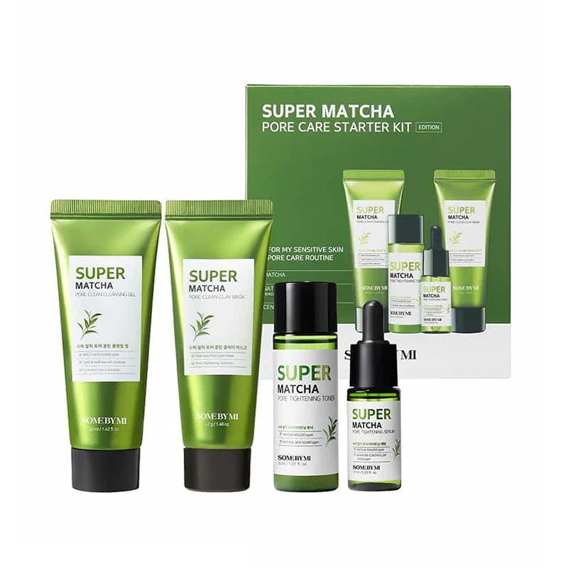 some by mi super matcha pore care starter kit 4 items.webp