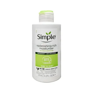 simple replenishing rich moisturizer is for which skin type.webp