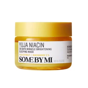 imagesome by mi yuja niacin 30 days miracle brightening sleeping mask 60ml.webp